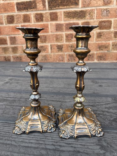 Pair vintage rococo revival - pair,