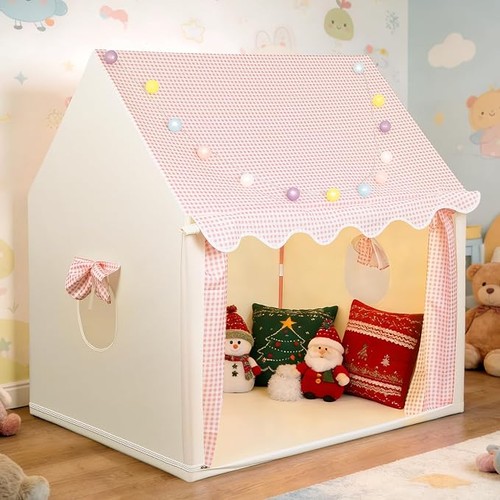 Pink princess playhouse play - pink,