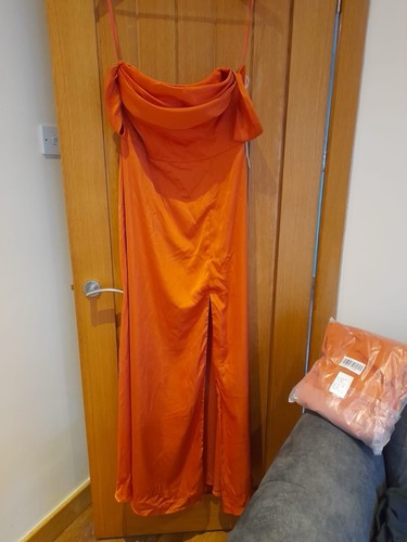 Stacees orange dress - stacees,