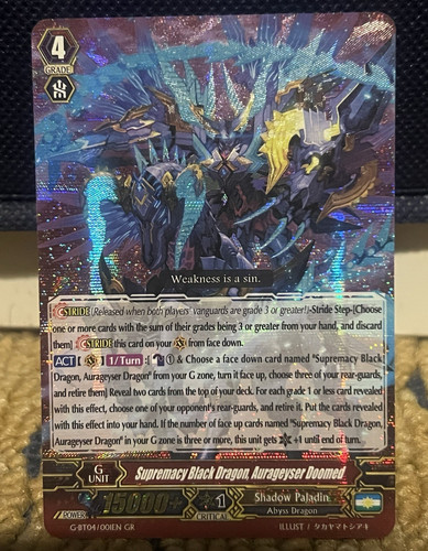 Bushiroad cardfight vanguard - cardfight!!,