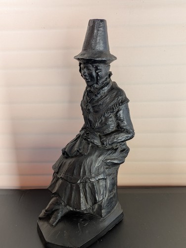 Handcrafted welsh coal - coal, lady
