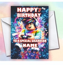 Personalised Roblox Birthday