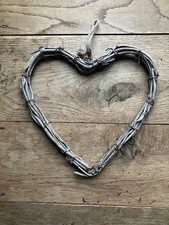 Rustic vine twig wreath home