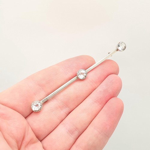 Antique solid silver - silver, diamond