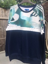 Adidas Sweatshirt Jumper Vintage Jumper Casuals Tracksuit Top Spezial Bape Large