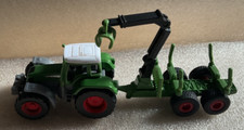 Siku Favorit with Forestry Trailer 1:87 scale Toy Tractors