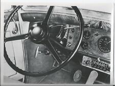 ROLLS-ROYCE LHD DASHBOARD c.1960s PUBLICITY B/W PHOTOGRAPH