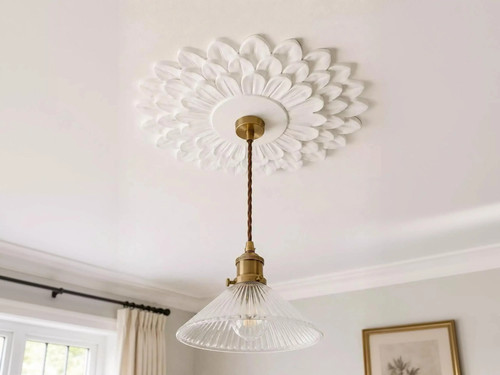 Dahlia floral regency ceiling - floral,