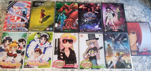 Miscellaneous anime dvd bundle - anime,