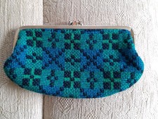 Vintage Welsh Tapestry Purse