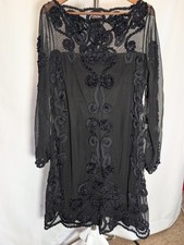 Phase Eight Black Tapework