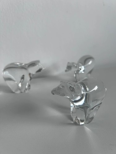 Vintage clear art - clear, glass