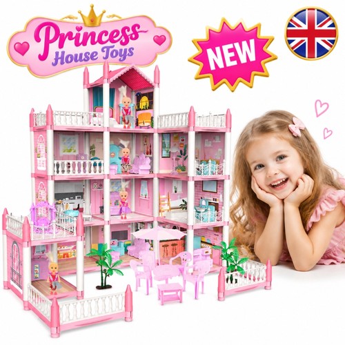 Princess castle dolls house - 3d,