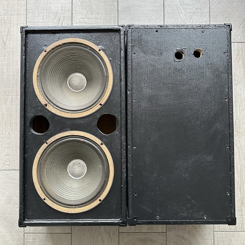 Twin speaker boxes - speaker,