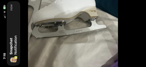 Edea wave figure skates white - wave,