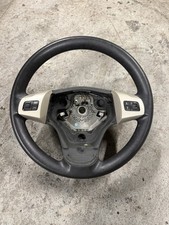 Vauxhall Corsa D Steering Wheel with Controls Champagne Silver 13155559 06-14