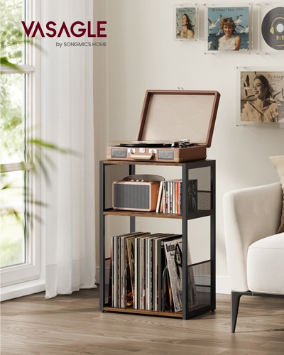 Vasagle record player - record, stand