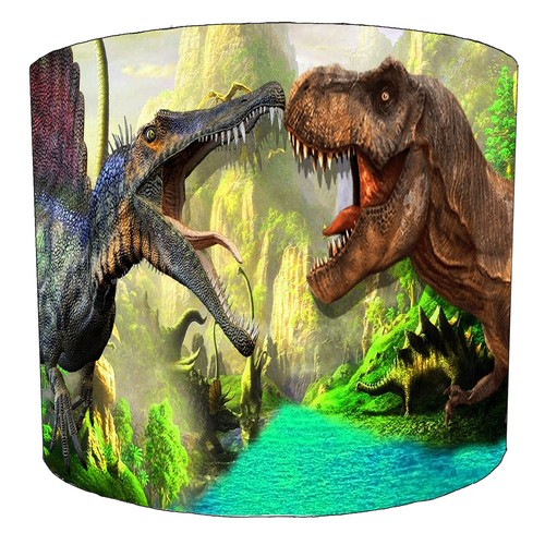 Dinosaurs rex lampshade - dinosaurs,