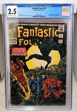Fantastic Four #52 (1966) CGC 2.5 - 1st App. of Black Panther Marvel Comics Key