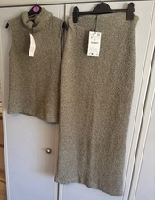 Zara green knit co ord set