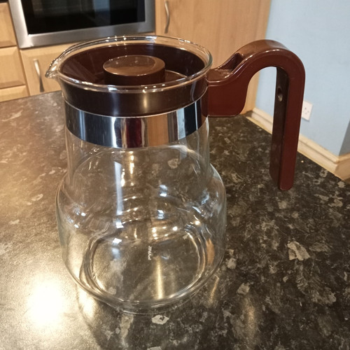 Pyrex clear glass coffee pot - pyrex,
