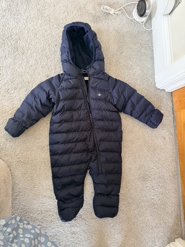 Navy blue gant snowsuit - age, 12