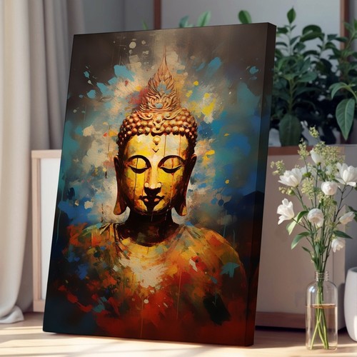 Buddha modern art - modern, wall