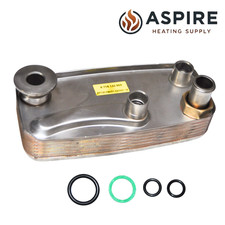 Worcester 87161429000 Bosch 24CDI 26CDI Plate Heat Exchanger (12 Plate)