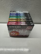 10 TDK 80 Mins Colour