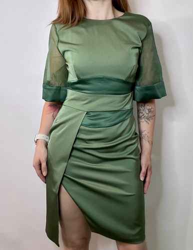 Elie saab runway vintage green - elie,