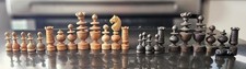Antique wooden chess - antique, parts