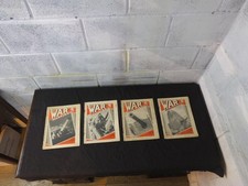 4 x WAR ILLUSTRATED NEWSPAPER