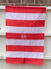 2 Southampton Football Club Flags 35" x 23.5"/90cm x 60cm Used but good order