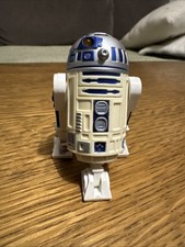 Star Wars R2-D2 Action Figure 2001 2.5” - Lights Up / Makes Sounds NEW BATTERIES
