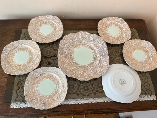 Colclough tea plates 1 - colclough,