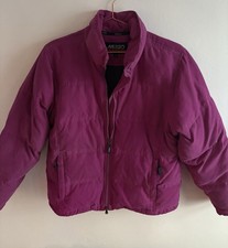 Women’s Fuschia Musto Down Feathered Coat Size 14 Good Condition