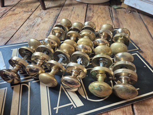 Vintage old reclaimed brass - old,