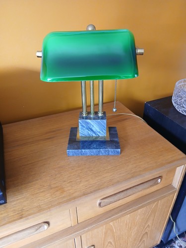 True antique bankers green - bankers,
