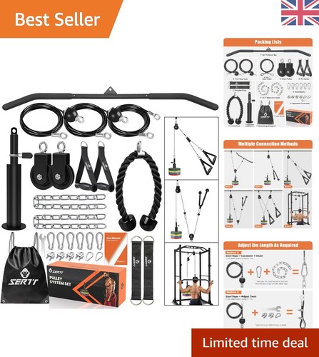 Compact pulley system kit - compact, for