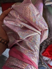 Pink Hologram Effect  Stretch
