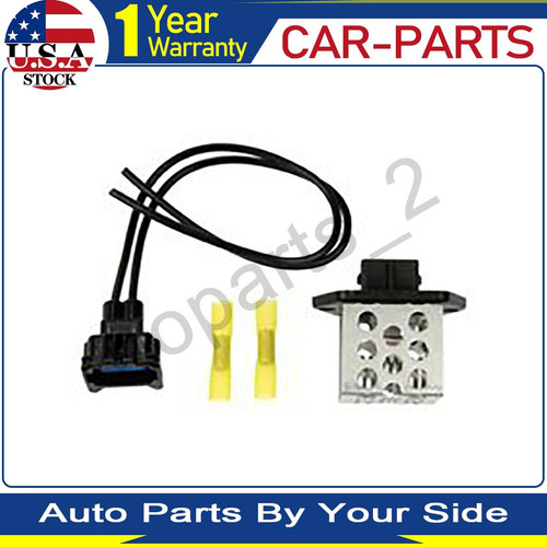 Radiator fan relay resistor - fan,