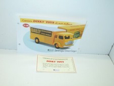 1 Card + Cert. Dinky Toys