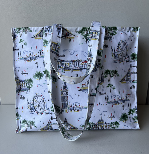 Harrods reusable shopping tote - reusable,