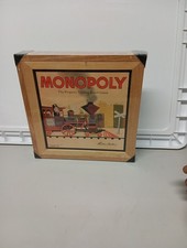 Wooden Monopoly Board Game