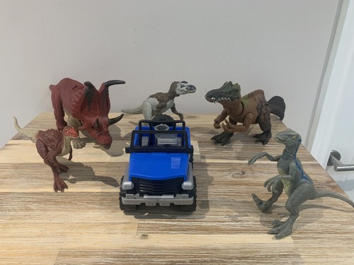 Jurassic world jeep dinosaur - world, &