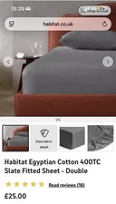 Habitat Egyptian Cotton