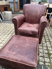 Conran Leather Armchair And