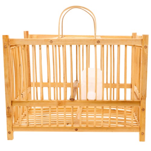 Handmade bamboo bird cage - handmade,