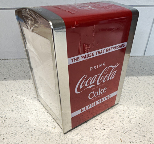 Coca cola metal - metal, napkin