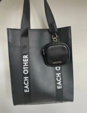 Each Other Tote Leather